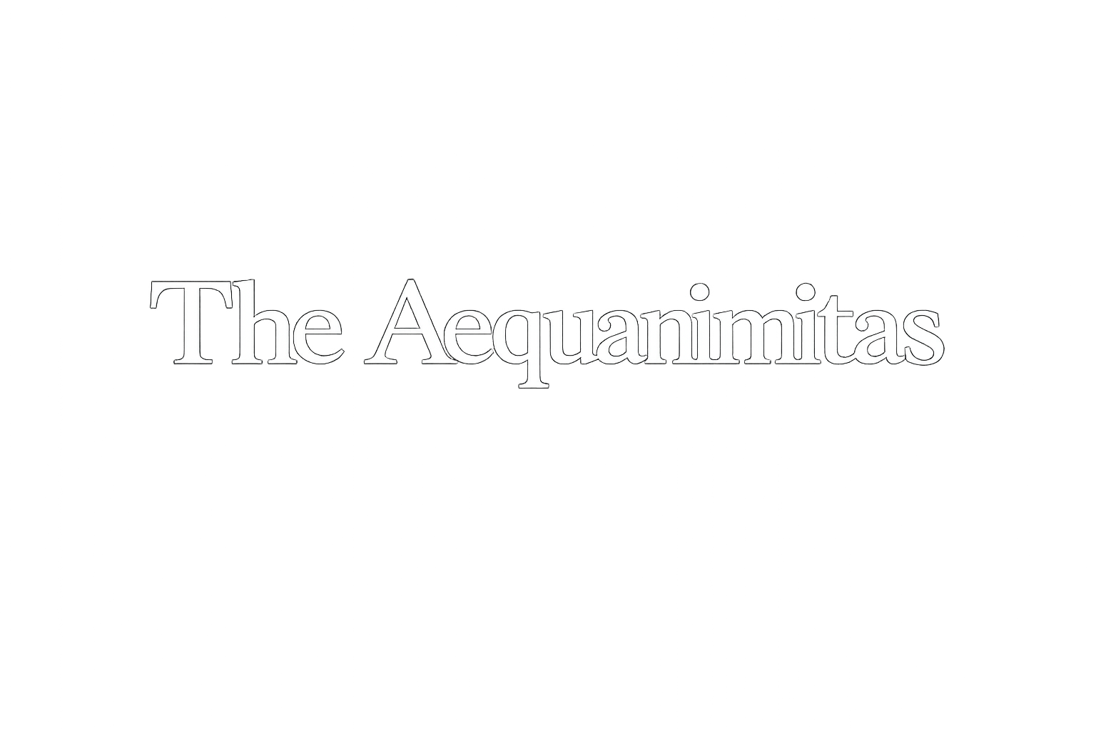 The Aequanimitas 